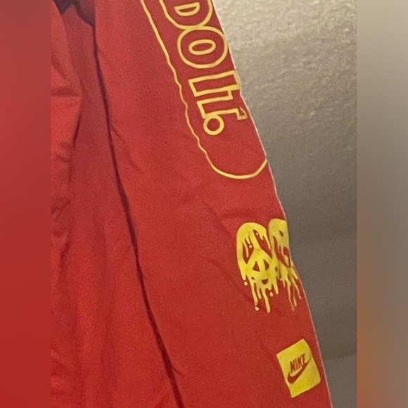 Nike T-shirt long sleeve "just do it" cotton men's/unisex flaw or grunge? Vtg - Picture 4 of 5